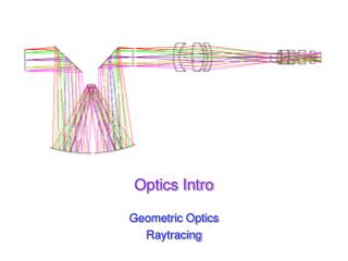 Optics Intro