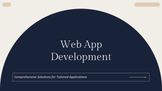 Empowering Businesses with Web App Development