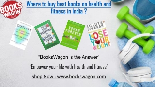 Where to buy best books on health and fitness in india