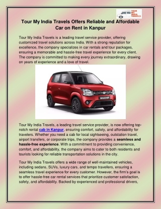 Cab in Kanpur