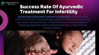 Success rate Of Ayurvedic Treatment For Infertility