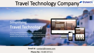 Travel Technology Company
