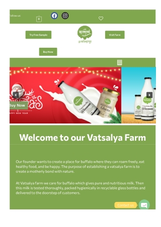 Buy Pure Buffalo Ghee Online - Premium Desi Buffalo Ghee at Vatsalya Farms