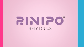 Industry Trends Influencing Rinipo s Strategy