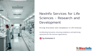 Digital Transformation for Research and Development in Life Sciences