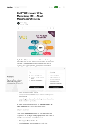 Cut PPC Expenses While Maximizing ROI — Akash Manchanda’s Strategy