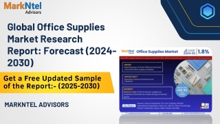 Office Supplies Market Comprehensive Analysis and Forecast 2024-30