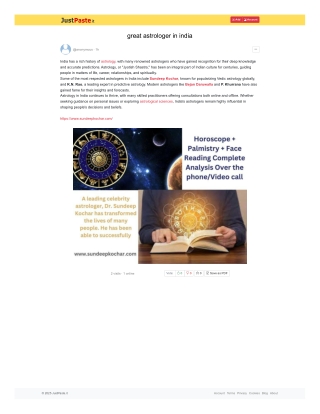 top astrologer