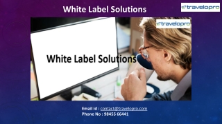 White Label Solutions