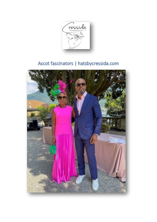 Ascot fascinators | hatsbycressida.com