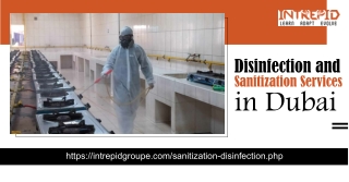 Top-Quality Disinfection and Sanitization Services in Dubai by Intrepid