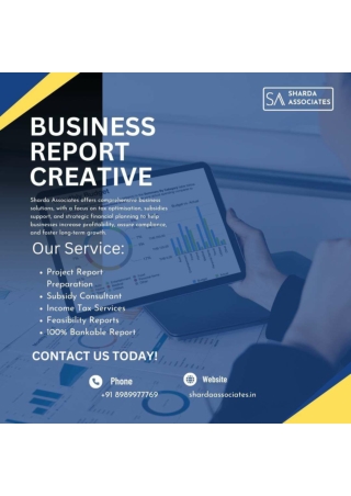 project report for bank loan
