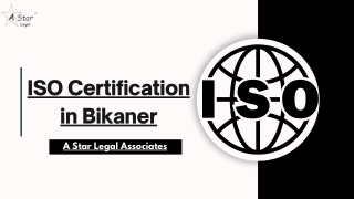 ISO Certification in Bikaner|Pdf