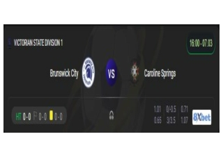 Xem trực tiếp Brunswick City vs Caroline Springs vào lúc 16:00, ngày 07/03/2025