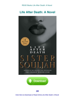 READ Books Life After Death A Novel