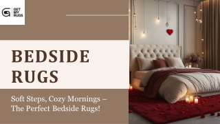 Soft Bedside Rugs: A Perfect Touch for Relaxing Mornings