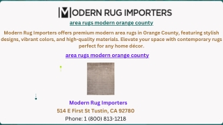 area rugs modern orange county