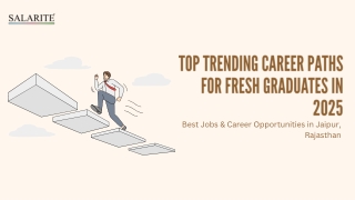 Top Trending Career Paths for Fresh Graduates in 2025