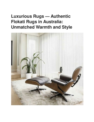Flokati Rugs: Luxurious, Plush & Authentic | Luxurious Rugs