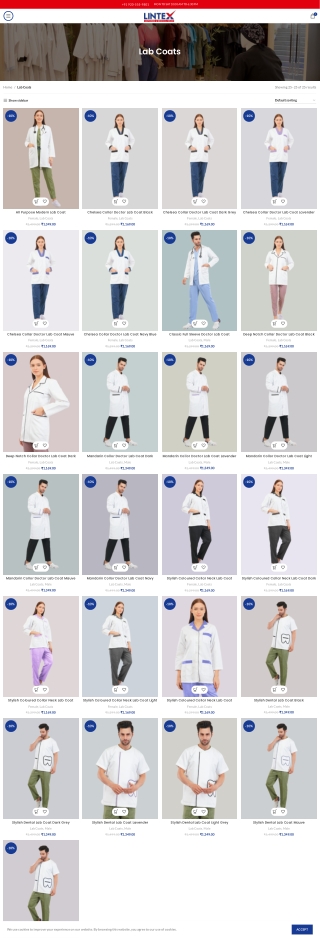 Premium Lab Coats for Doctors – Lintex