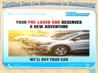 Certified Used Car Showroom in Bhubaneswar