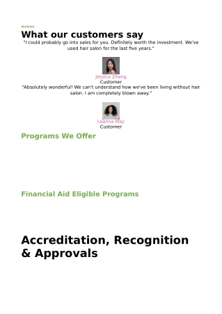master esthetician course
