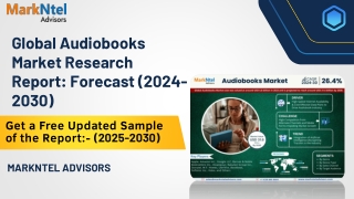 Audiobooks Market Comprehensive Analysis and Forecast 2024-30