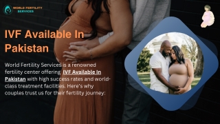 IVF Available In Pakistan