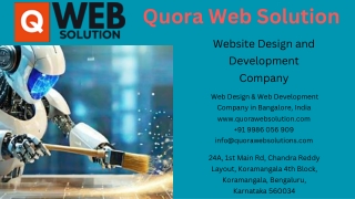 The Role of AI in Web Development How Artificial Intelligence Is Revolutionizing Website Design