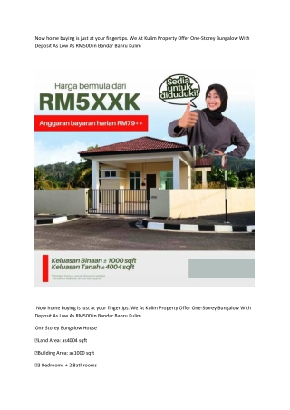 Now home buying is just at your fingertips.