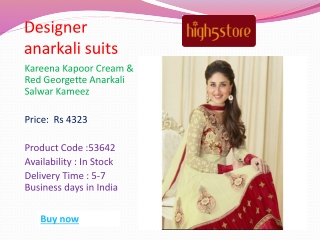 Designer Anarkali Suits