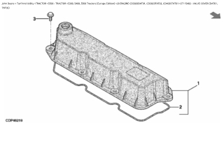John Deere 5300, 5400, 5500 Tractor (Europe Edition) Parts Catalogue Manual Instant Download (PC4275)