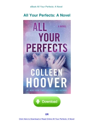 eBook All Your Perfects A Novel