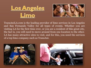 Los Angeles Limousine