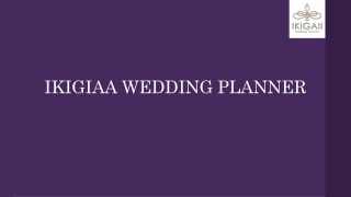 DESTINATION WEDDING PLANNERS