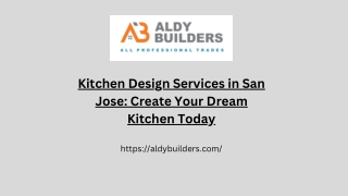 Kitchen Design Services in San Jose Create Your Dream Kitchen Today