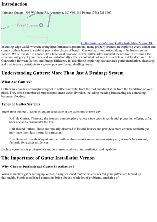 The Connection Between Gutters and Energy Efficiency in Your Home