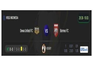 Xem trực tiếp Dewa United FC vs Borneo FC vào lúc 20:30, ngày 10/03/2025