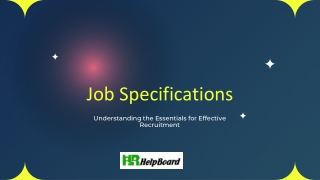 Job Spec