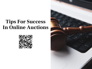 Tips For Success In Online Auctions