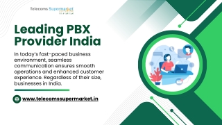 Leading PBX Provider India – Smart PBX Systems for Businesses