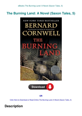 eBooks The Burning Land A Novel (Saxon Tales  5)