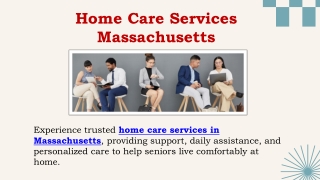 Home Care Services Massachusetts