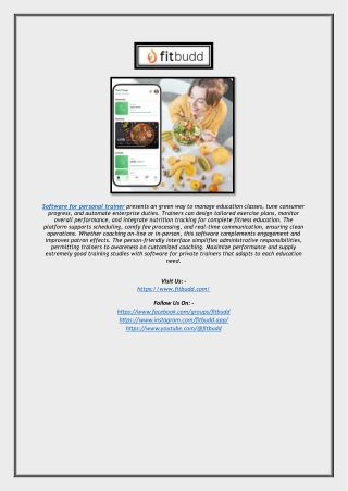Software for Personal Trainers | Manage Workouts & Clients Effortlessly