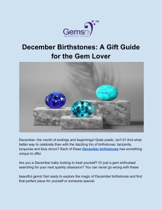 December Birthstones_ A Gift Guide for the Gem Lover