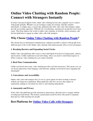 online video chat with strangers free - chatingly