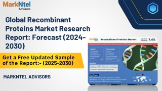 Recombinant Proteins Market Dynamics – Driver, Challenge, Segment & Competition