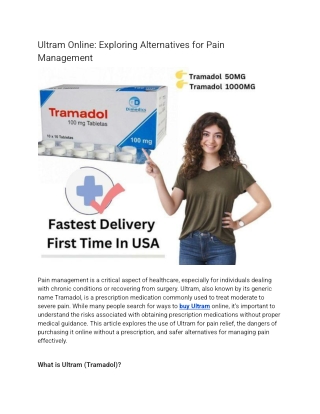 Buy Ultram