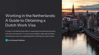 How to Work in the Netherlands_ A Guide to Securing a Netherlands Work Visa