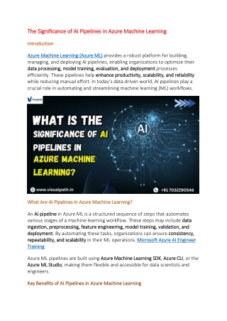 Azure AI Engineer Online Training | Azure AI-102 Course